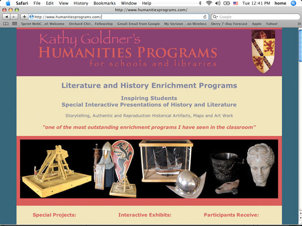 Kathy Goldner's Humanities Programs